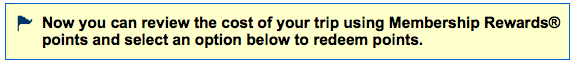 Buy Airline Ticket With Points Notice
